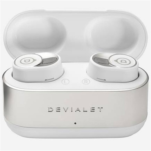 Fotografie Casti In-Ear Devialet Gemini II, Bluetooth Multipoint, ANC, Iconic White
