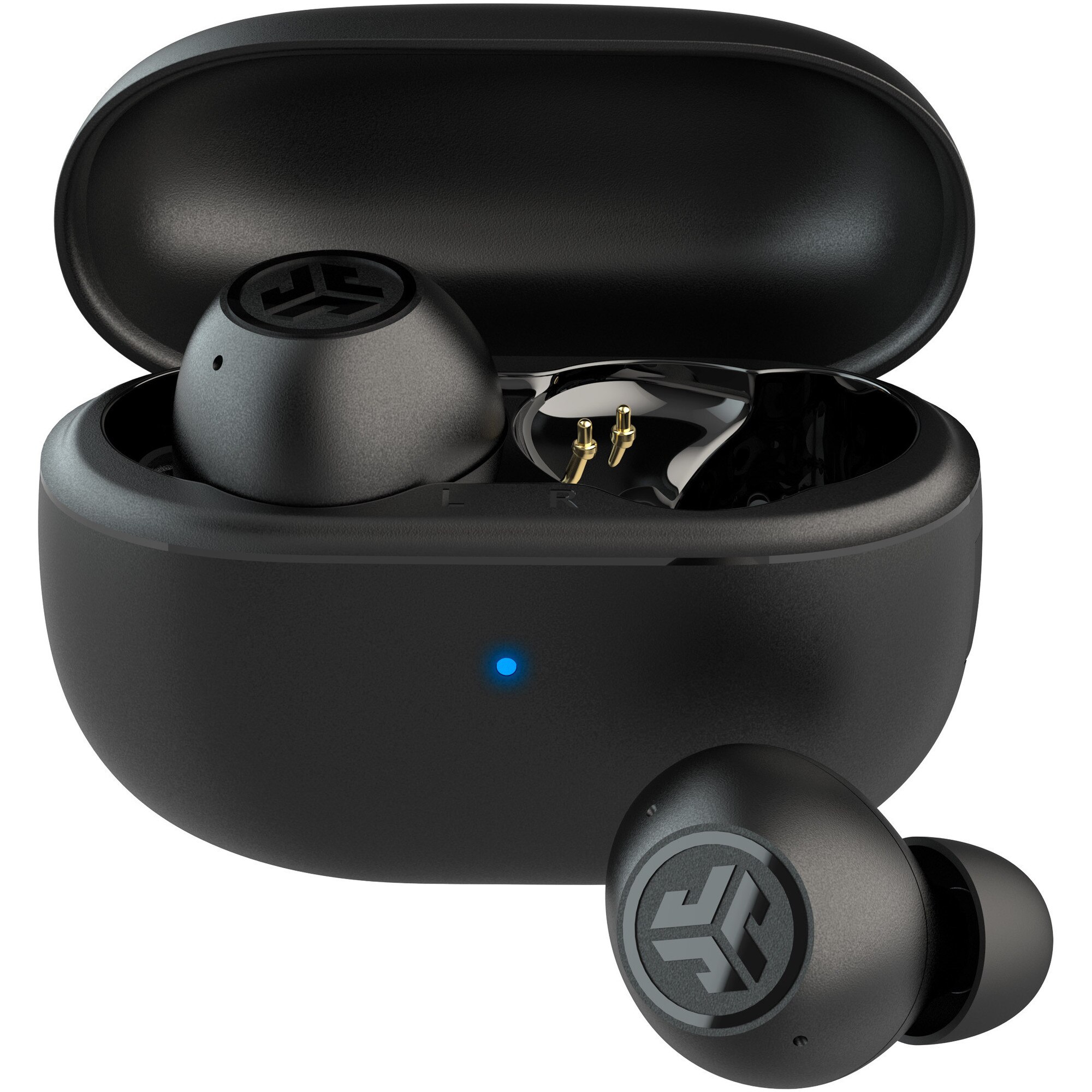 Fotografie Casti In-Ear JLAB Go Pop ANC, True Wireless, Bluetooth, ANC, Multipoint, Autonomie 24 ore, IP55, Black