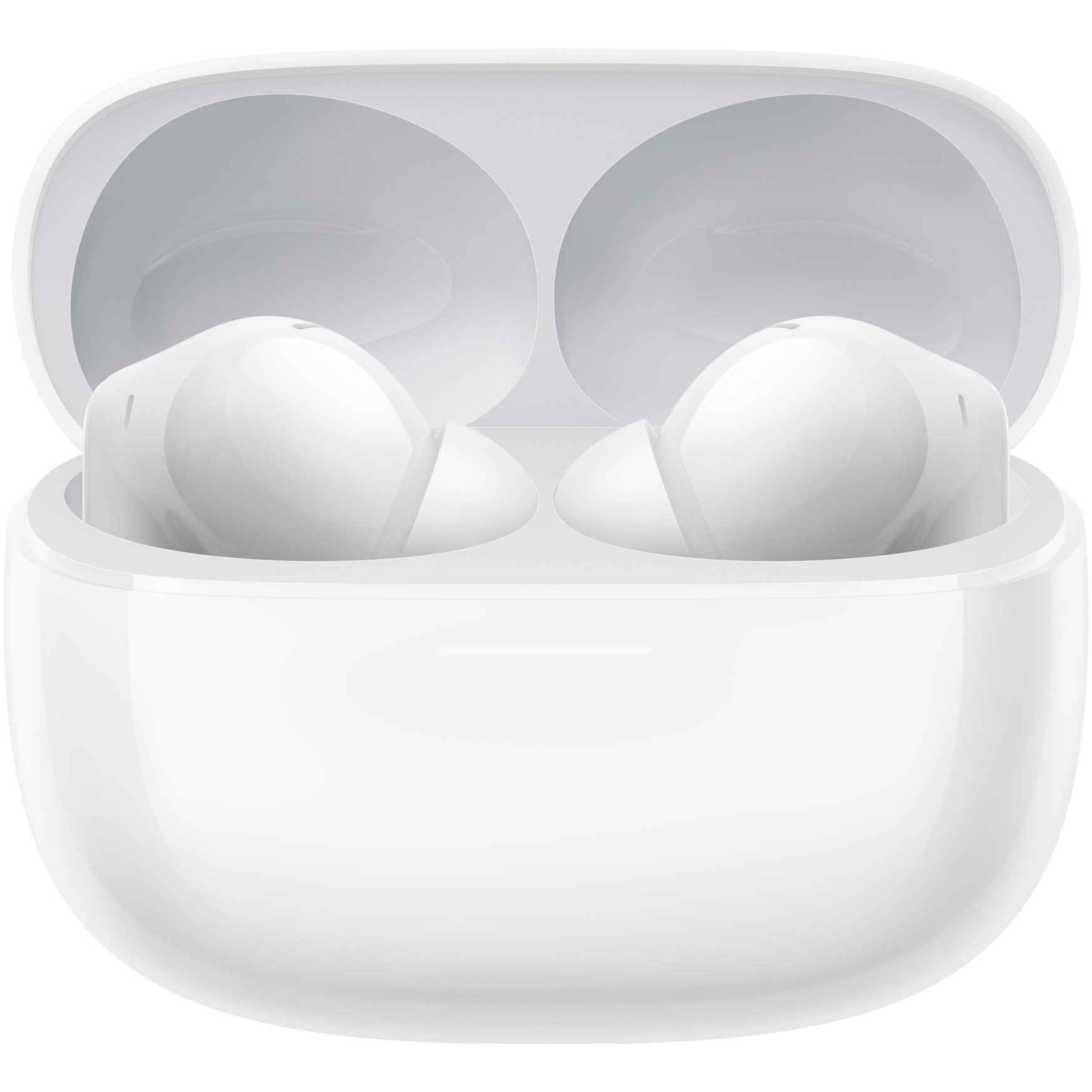 Fotografie Casti In-Ear Redmi Buds 6 Pro, Wireless, Bluetooth 5.3, Hi-Res Audio Wireless, ANC, Autonomie 36 ore, IP54, Glacier White