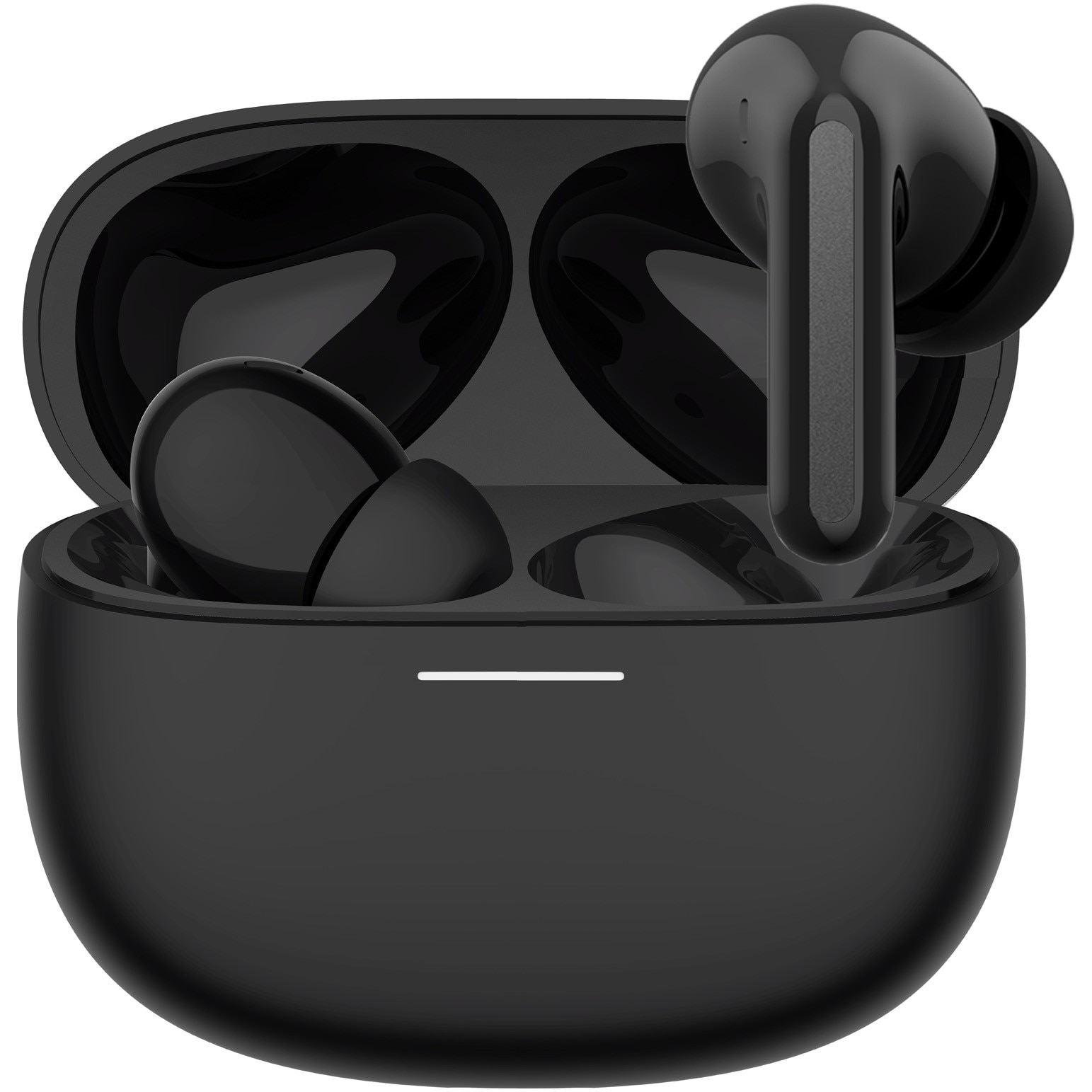 Fotografie Casti In-ear Redmi Buds 8, Hybrid ANC, Wireless, Bluetooth 5.4, Autonomie 44h, 3 Microfoane AI, Black