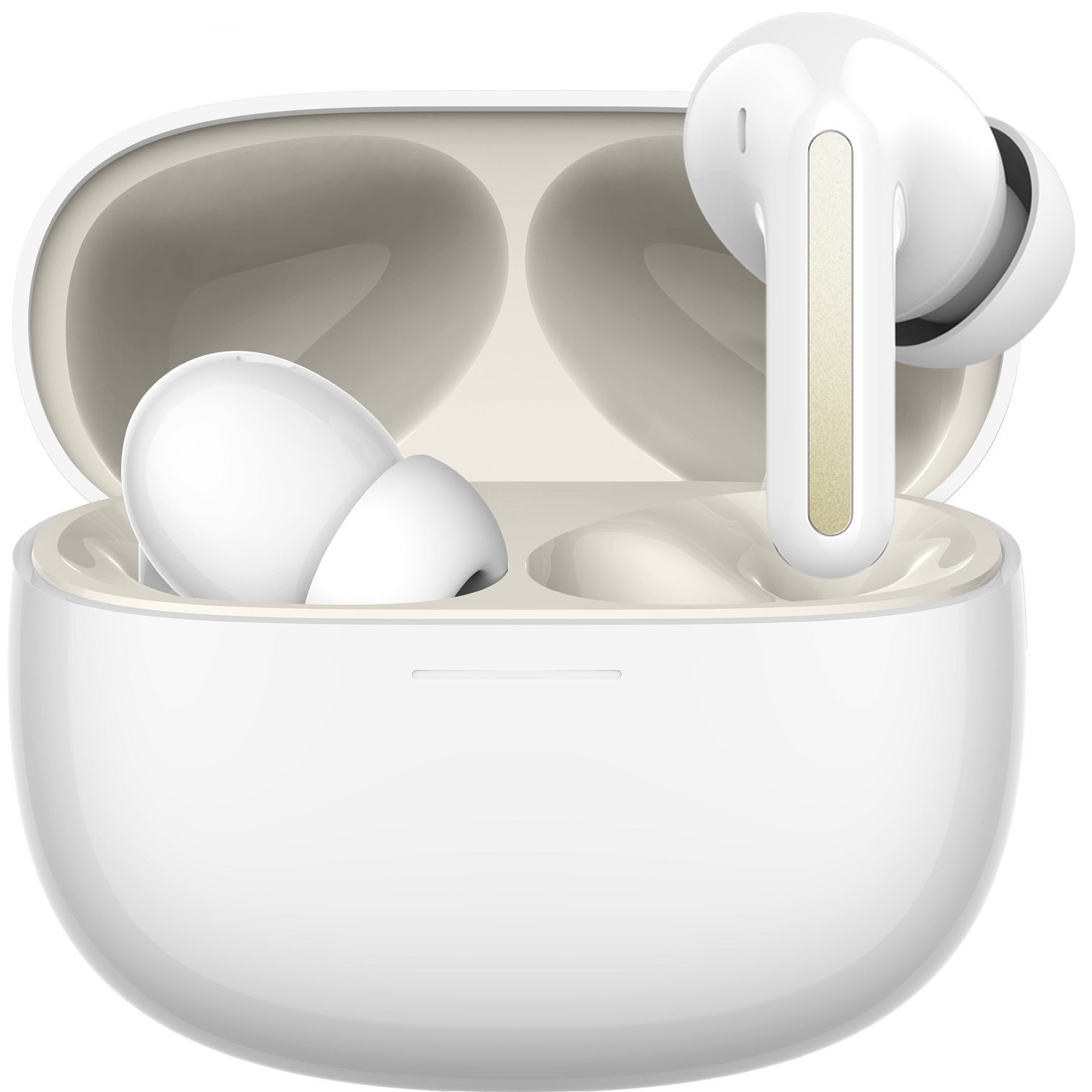 Fotografie Casti In-ear Redmi Buds 8, Hybrid ANC, Wireless, Bluetooth 5.4, Autonomie 44h, 3 Microfoane AI, White