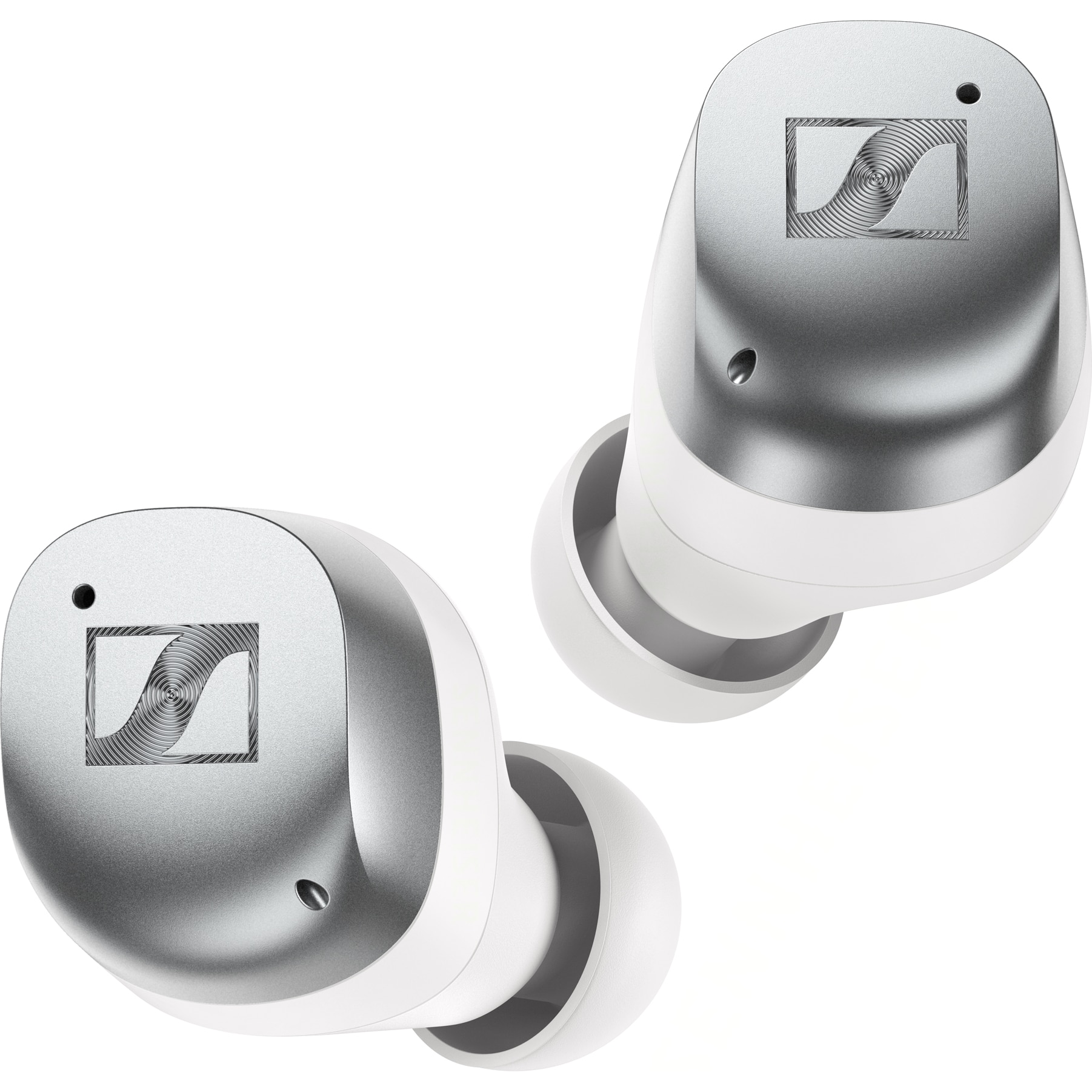 Fotografie Casti In-Ear Sennheiser Momentum True Wireless 4, Bluetooth, Microfon, White Silver