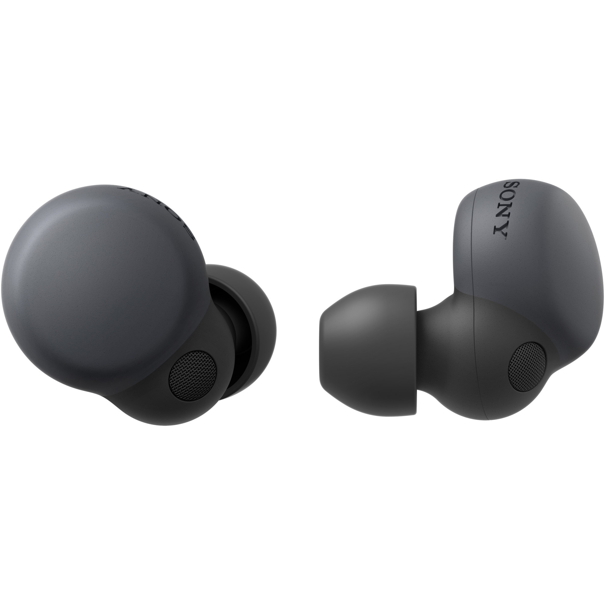 Fotografie Casti In-Ear Sony LinkBuds S WF-LS900NB, True Wireless, Noise Cancelling, Bluetooth, Microfon, Fast Pair, IPX4, Autonomie de pana la 20 ore, Negru