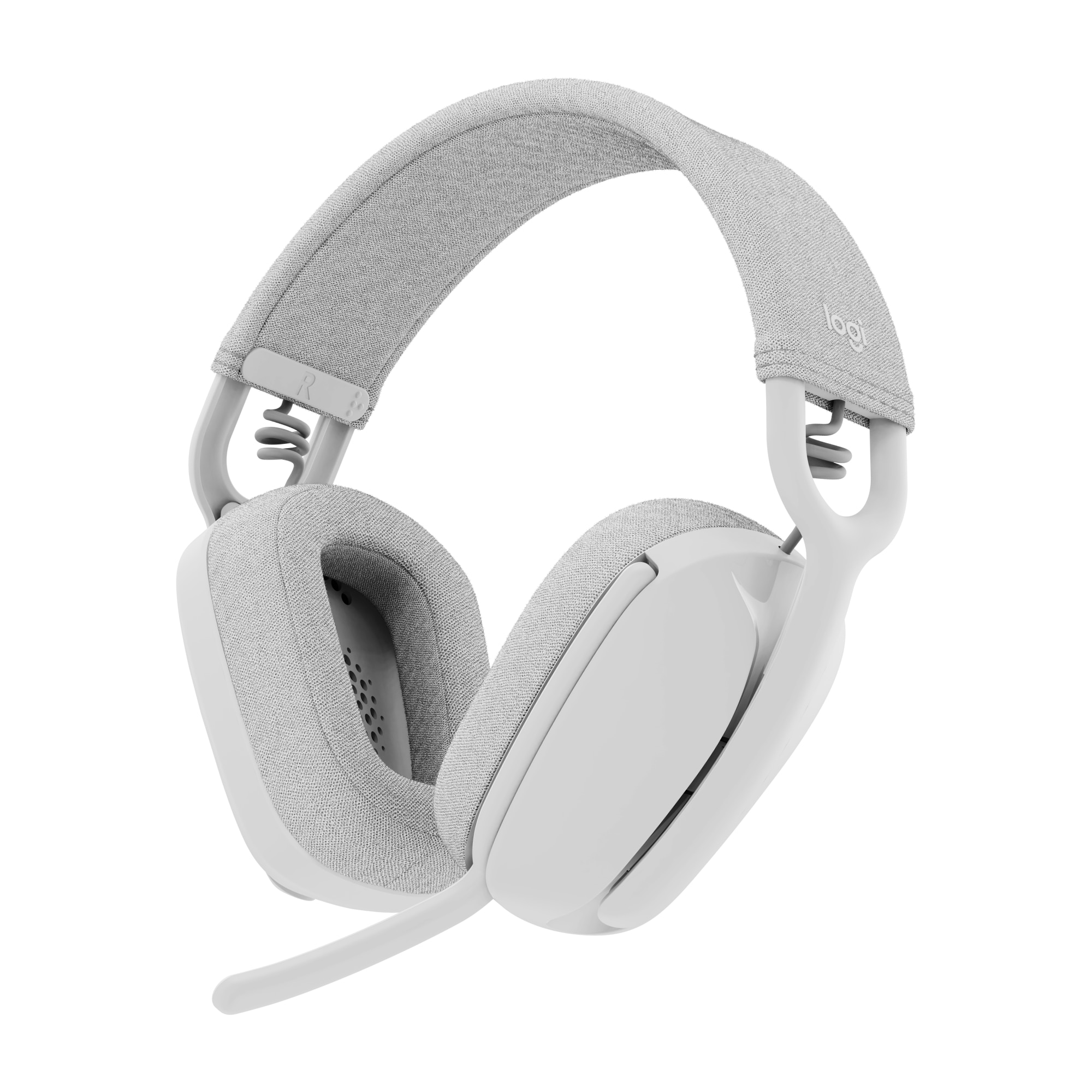 Fotografie Casti Logitech Zone Vibe 100, USB + Bluetooth - Off White