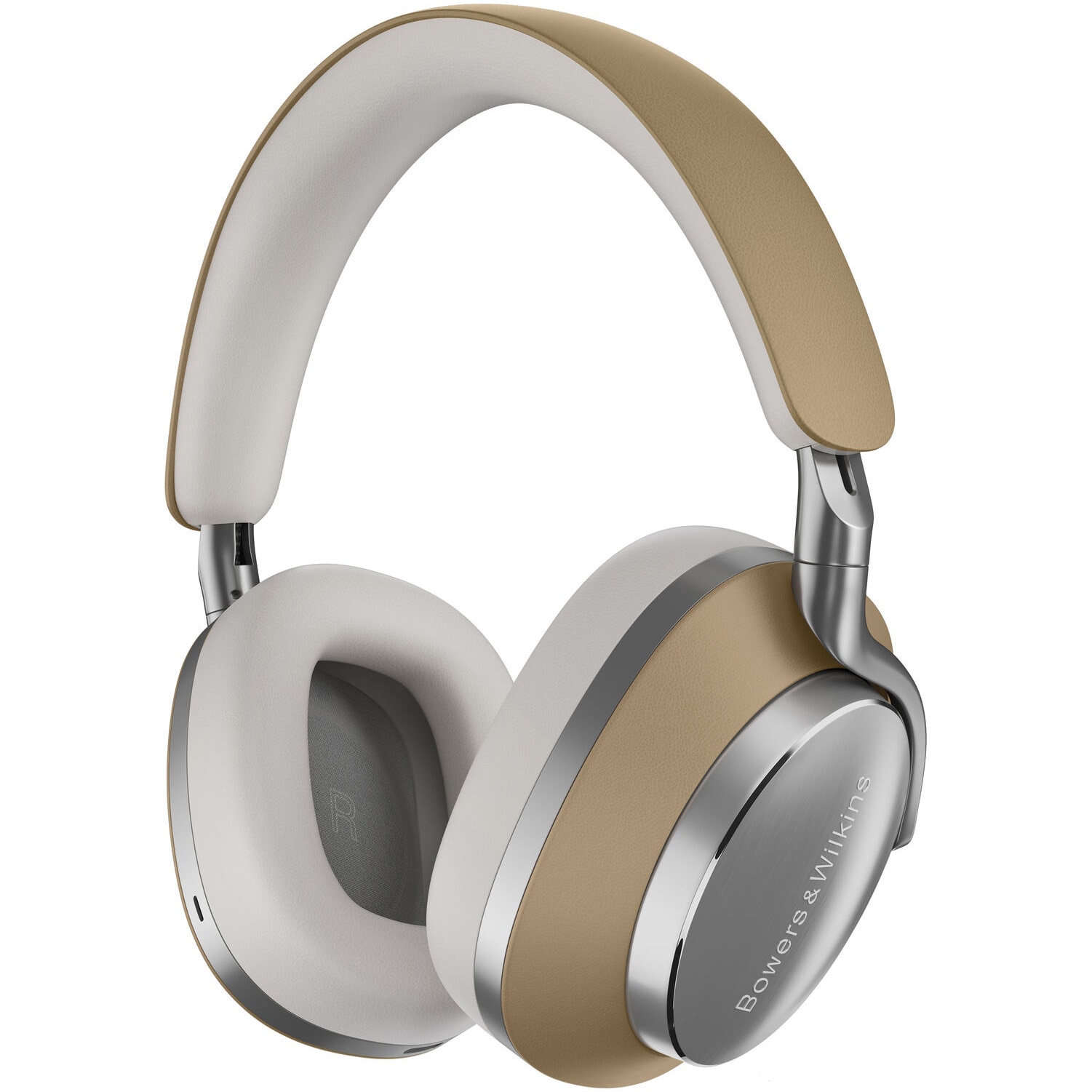 Fotografie Casti On-Ear Bowers & Wilkins PX8, Bluetooth, Microfon, ANC, Tan