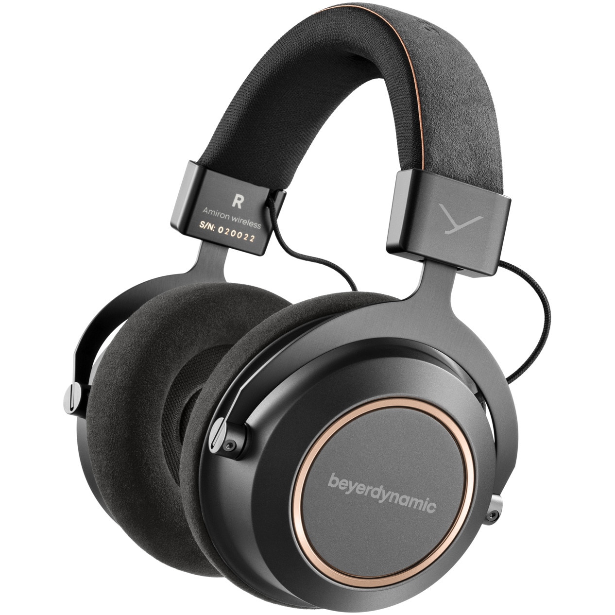 Fotografie Casti Over-Ear Beyerdynamic Amiron Wireless Copper, Bluetooth, Autonomie 30 ore, Copper/Black