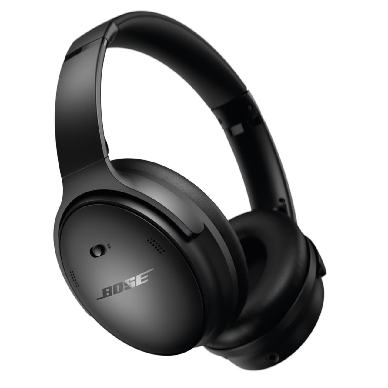 Fotografie Casti Over-Ear Bose QuietComfort, Wireless, Bluetooth, ANC, Autonomie 24 ore, Black