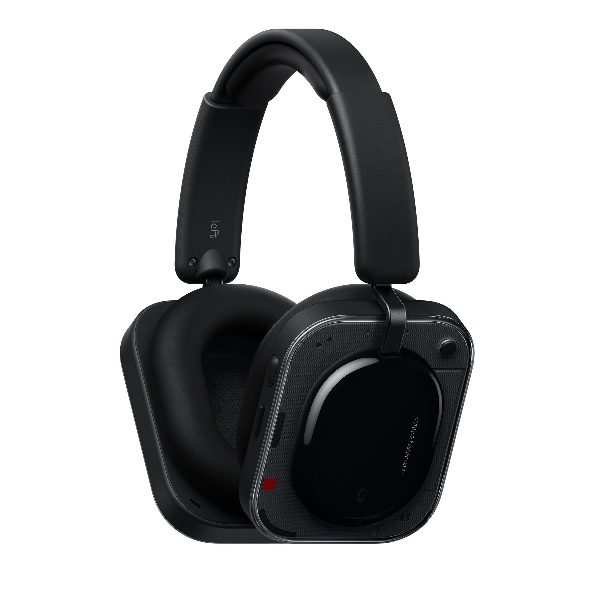 Fotografie Casti Over-Ear Nothing Headphone (a), True Wireless, Bluetooth, Noise Cancelling,, Autonomie 135 ore, Dual Connection, Fast Charging, Black