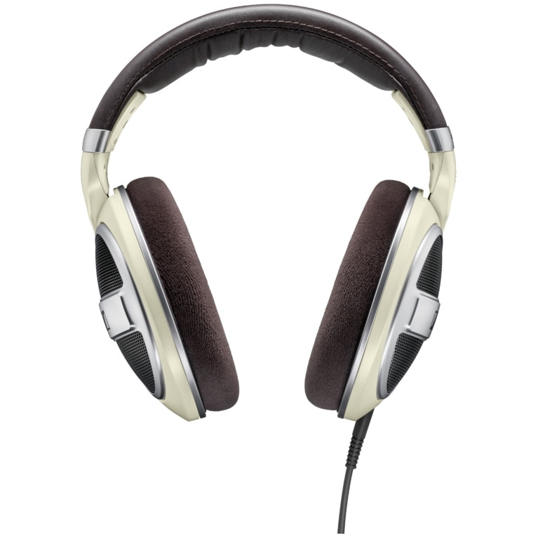 Fotografie Casti over ear Sennheiser HD 599, cu fir, Beige/Brown
