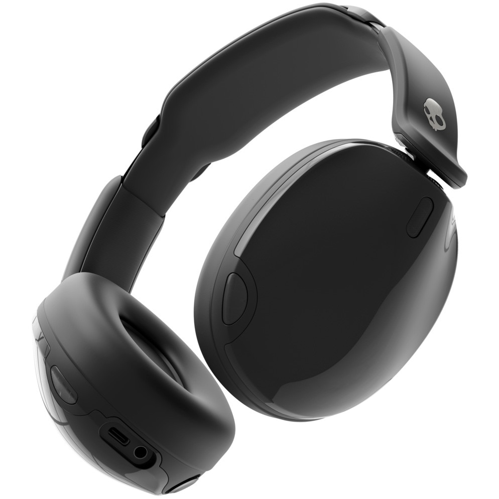 Fotografie Casti Over-Ear Skullcandy Hesh 540 ANC, Wireless, Bluetooth, Adjustable 4-Mic ANC, Multipoint, Autonomie 65 ore, True Black