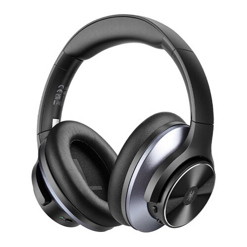 Fotografie Casti Over the Ear OneOdio A10, Wireless, Bluetooth 5.0, Microfon, Black