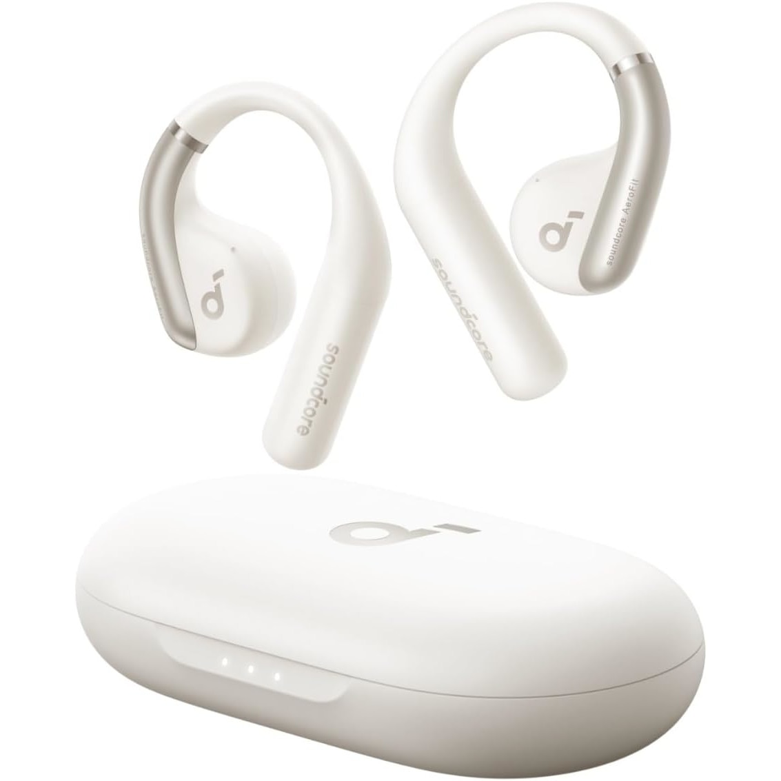 Fotografie Casti True Wireless Anker SoundCore AeroFit, IPX7, Autonomie 42H, Bluetooth 5.3, Alb