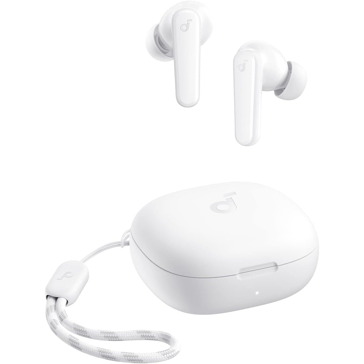 Fotografie Casti True Wireless Anker SoundCore R50i, Bluetooth 5.3, autonomie 30H, Alb