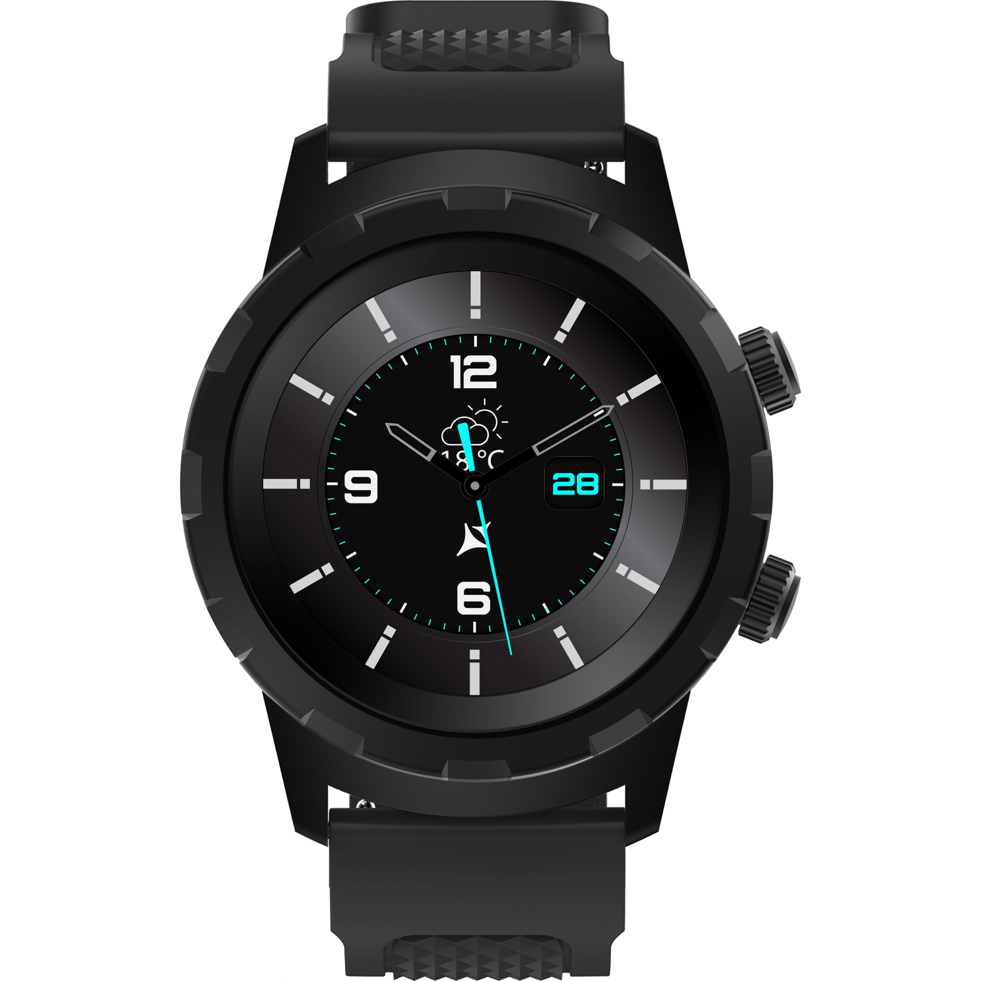 Fotografie Ceas smartwatch Allview Hybrid T, Black
