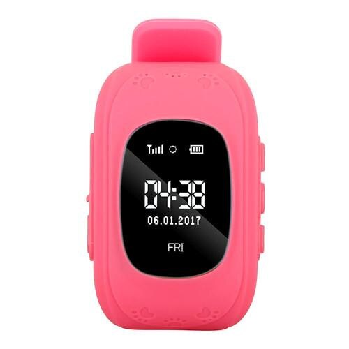 Fotografie Ceas smartwatch copii Wonlex Q50, GPS, Functie telefon, SIM prepay cadou, Roz