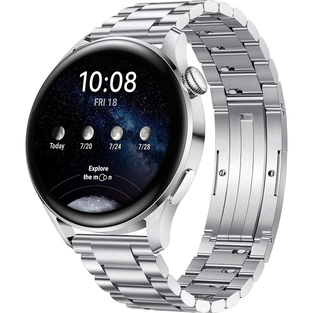 Fotografie Ceas smartwatch Huawei Watch 3, 46mm, Elite, Stainless Steel