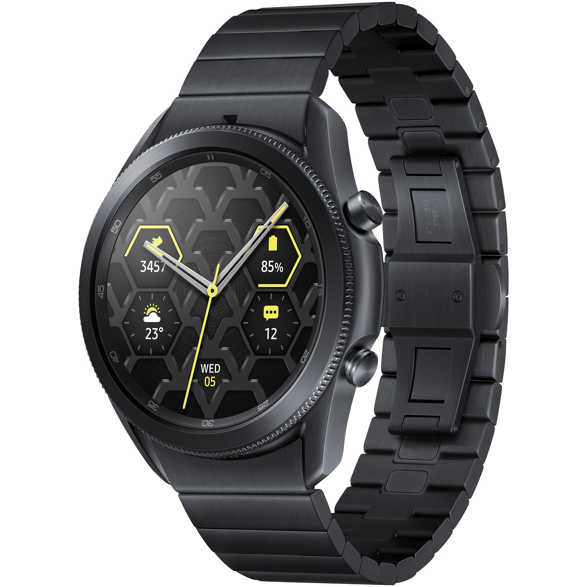 Fotografie Ceas smartwatch Samsung Galaxy Watch3, 45mm, Titan