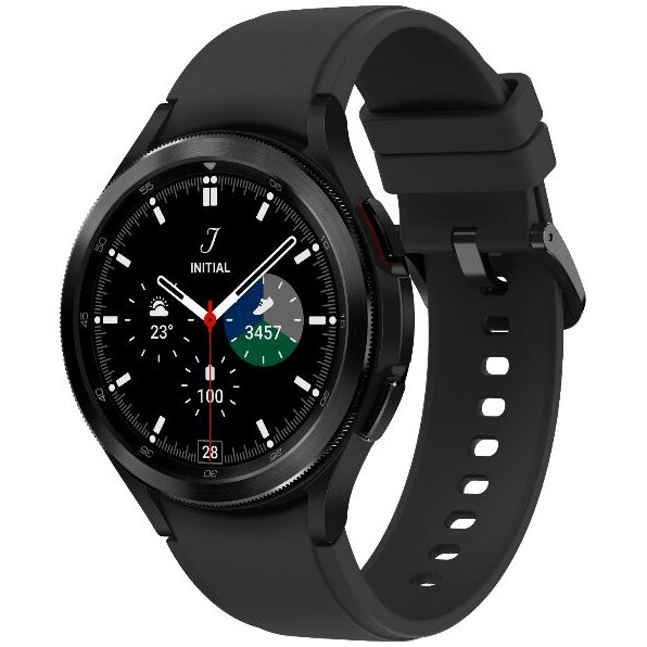 Fotografie Ceas smartwatch Samsung Galaxy Watch4, 46mm, BT, Classic, BLACK