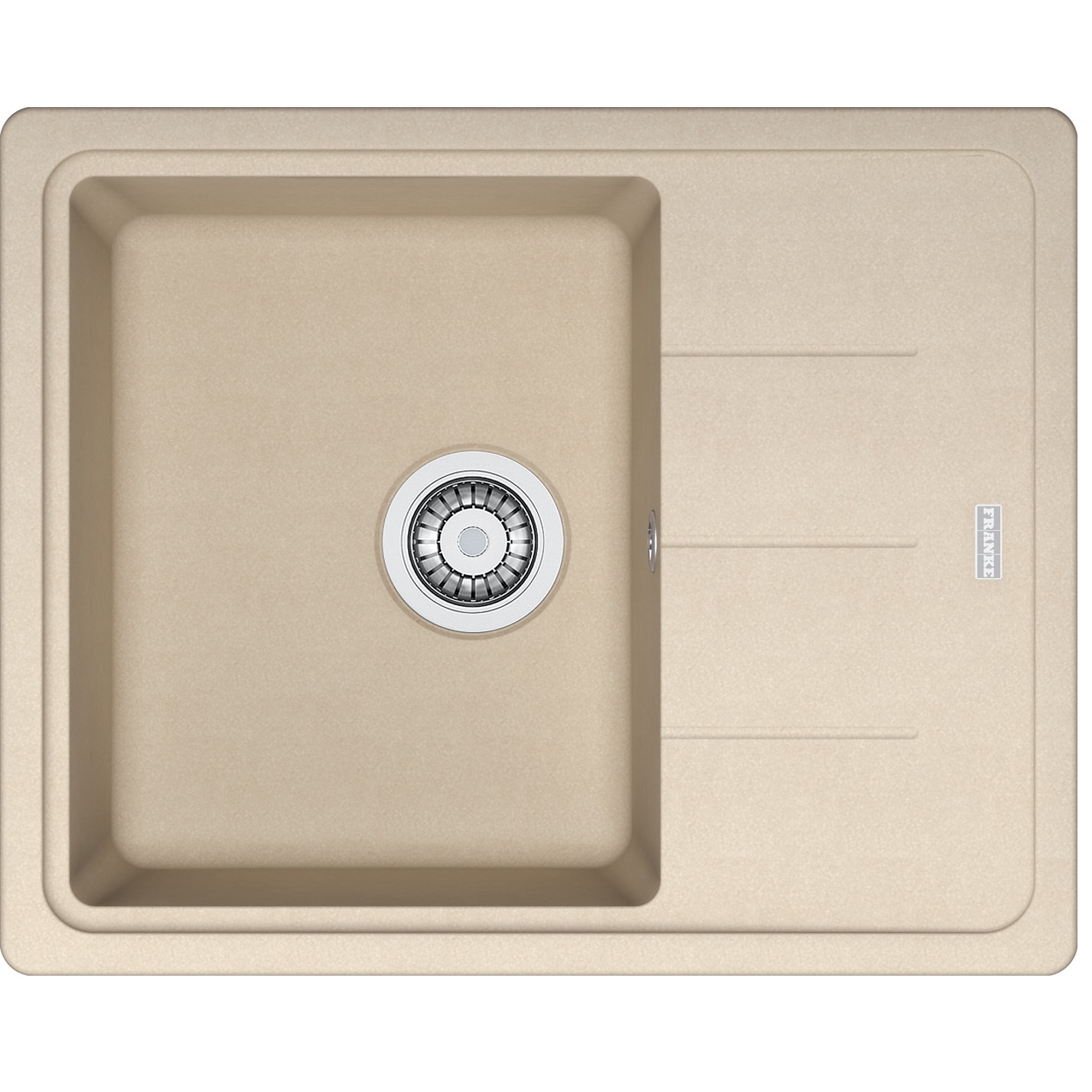 Fotografie Chiuveta bucatarie fragranite Franke BFG 611-62, 620x500mm, reversibila, Avena