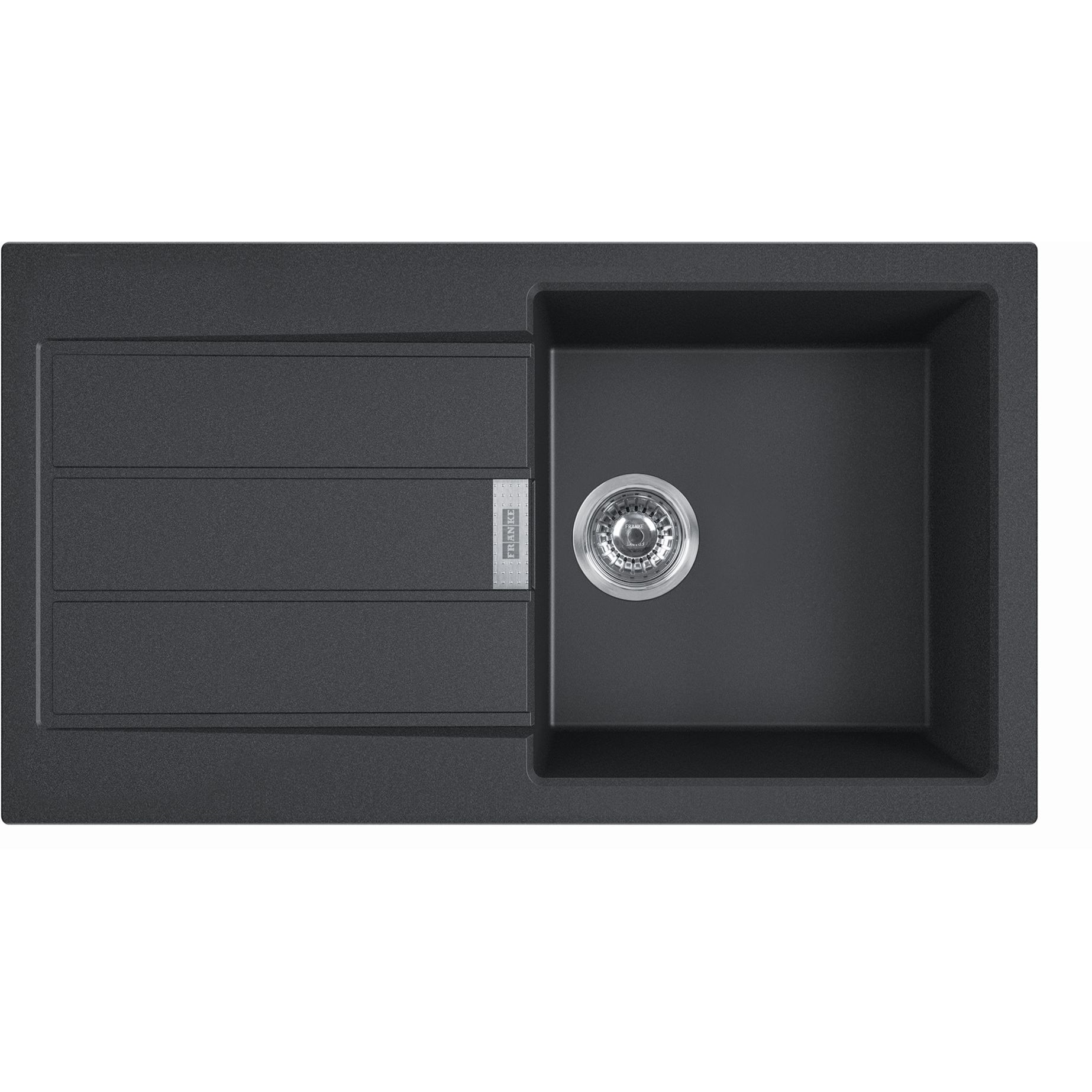 Fotografie Chiuveta bucatarie Franke S2D 611-78, Tectonite, 780x500mm, adancime Cuva 200mm, Negru