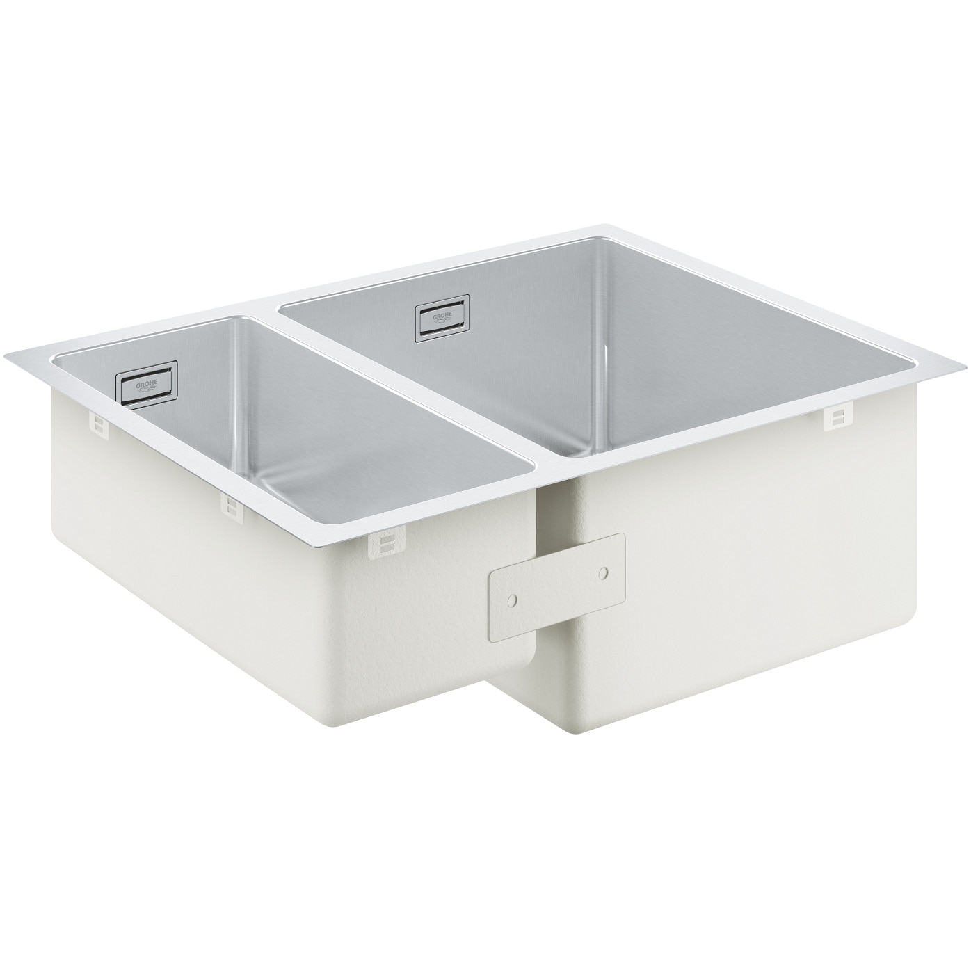 Fotografie Chiuveta de bucatarie Grohe K700 31576SD1, 585 x 440 mm, 2 cuve, Otel inoxidabil