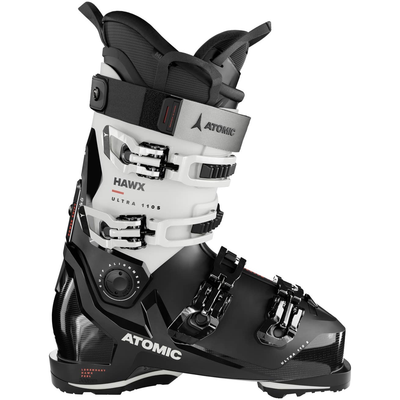 Fotografie Clapari Atomic Hawx ULTRA 110 S GW, 28/28.5 cm, negru/alb