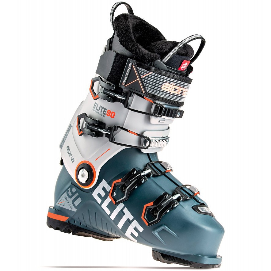Fotografie Clapari Schi Alpina Elite 90, marimea 43/ mondo 27.5, petrol/ gri