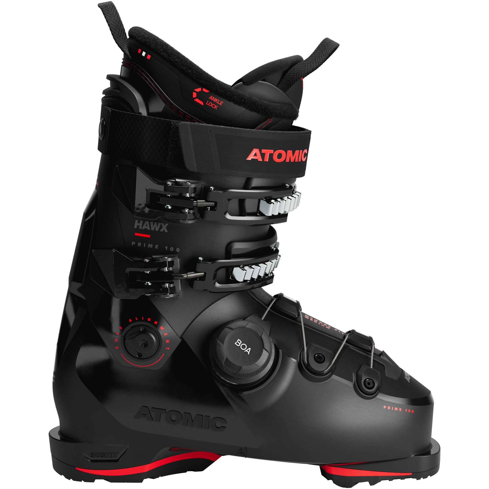 Fotografie Clapari ski adulti Atomic Hawx Prime 100 BOA, marime 28/28.5, Negru