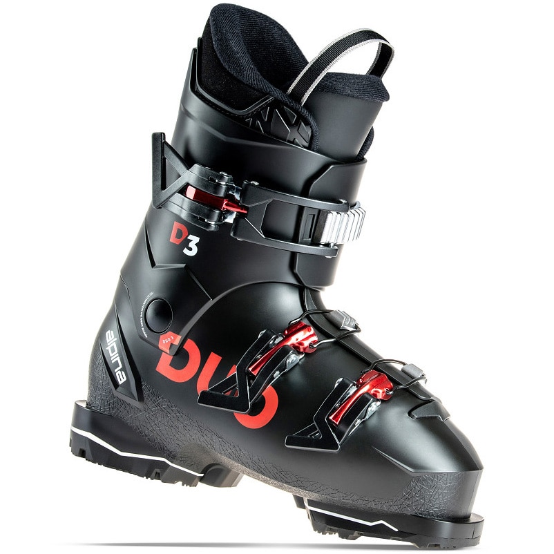 Fotografie Clapari ski Alpina Duo 3, copii, marimea 41/mondo 26.5, negru