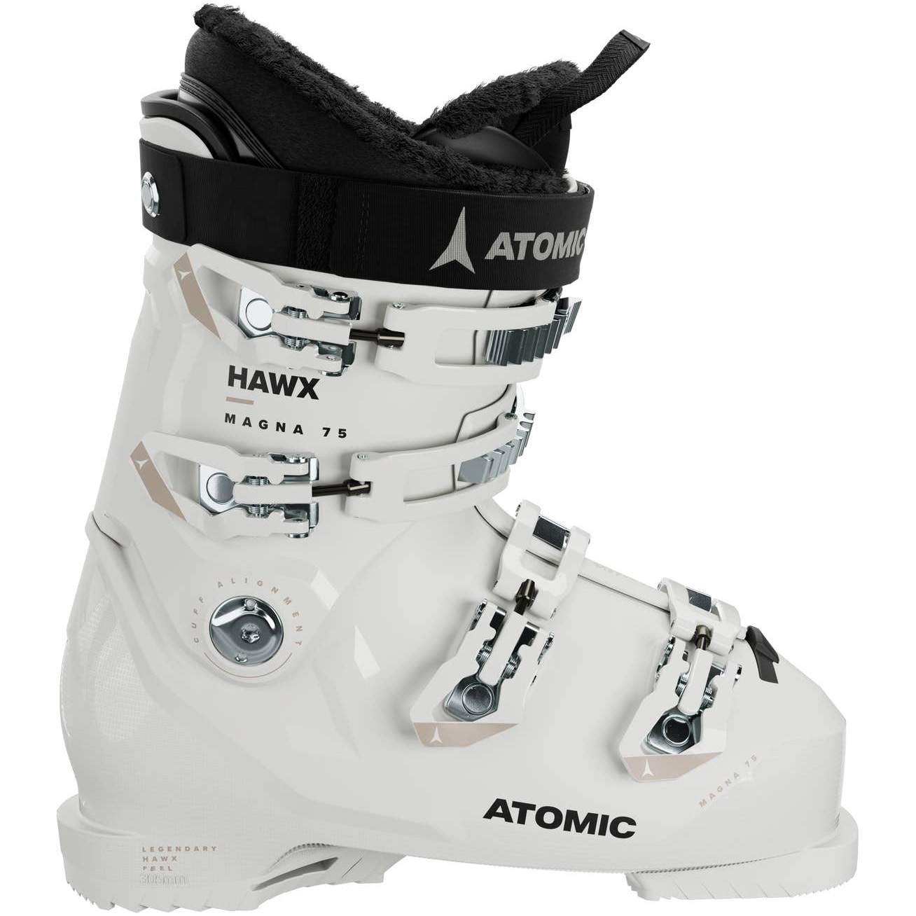 Fotografie Clapari ski Atomic Hawx Magna 75 W pentru femei, alb, Alb, Negru, 23-23.5 CM