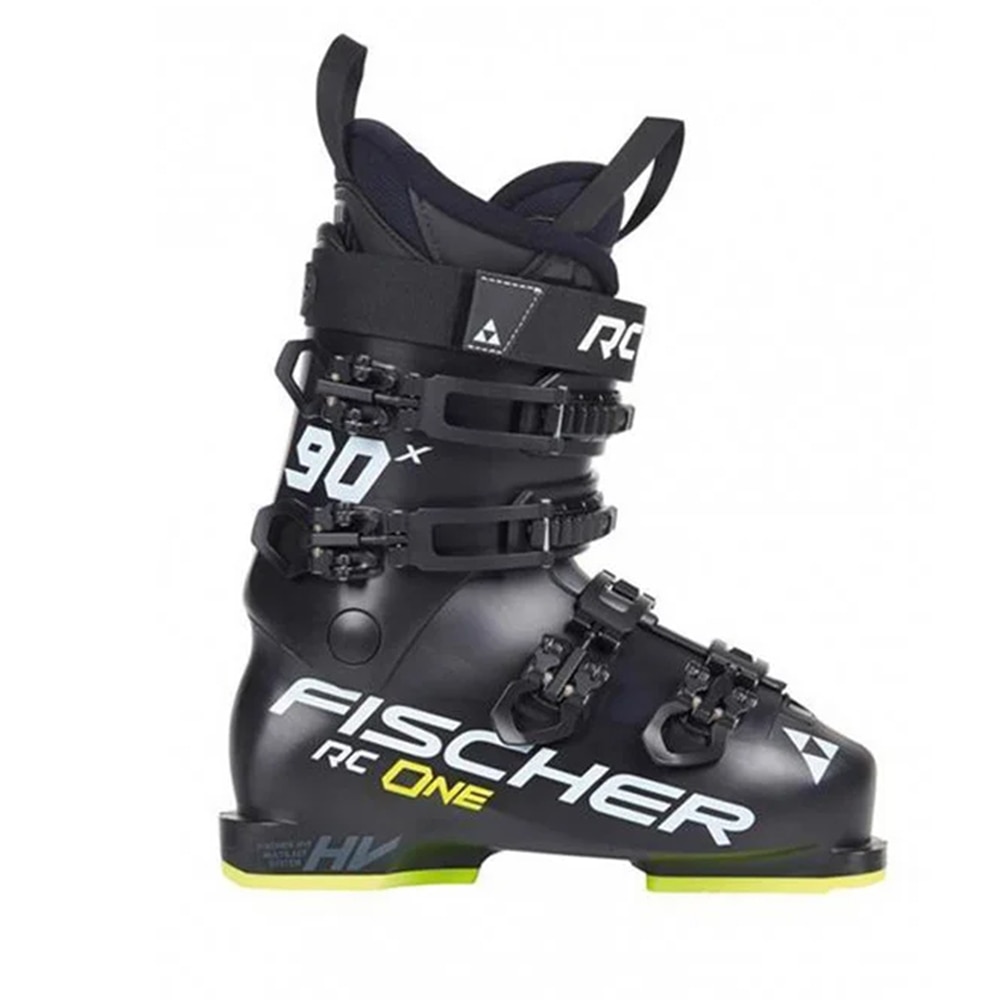 Fotografie Clapari ski Fischer RC ONE X 90, marime 46-mondo 29.5, barbati, galben