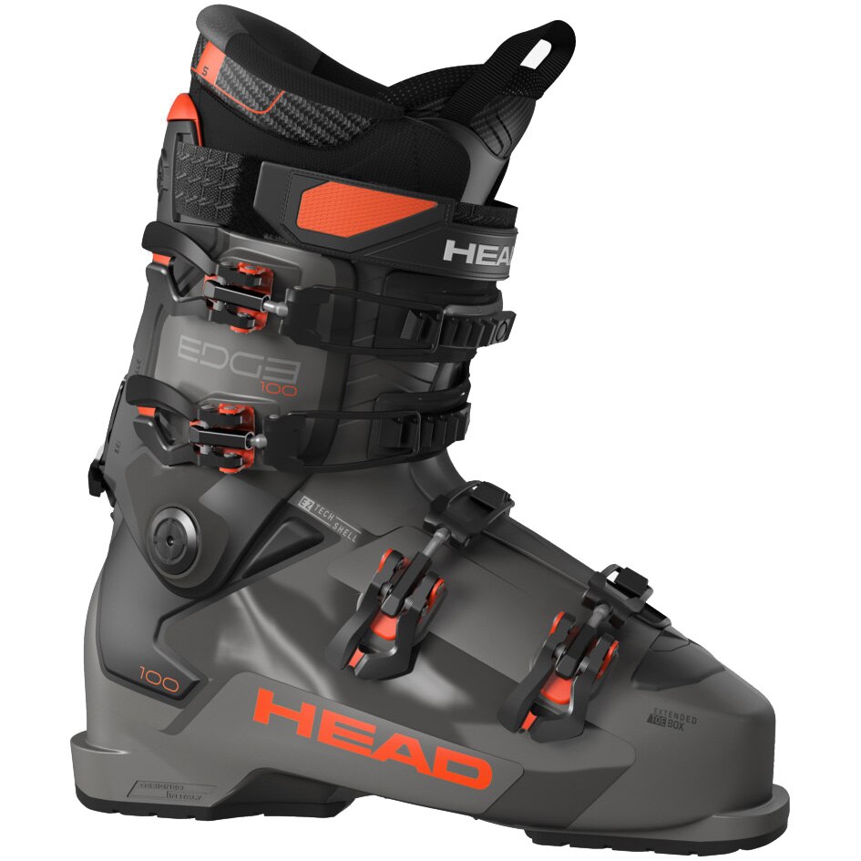 Fotografie Clapari ski Head Edge 100 Hv Clapari Ski, 26.5 cm, antracit/rosu