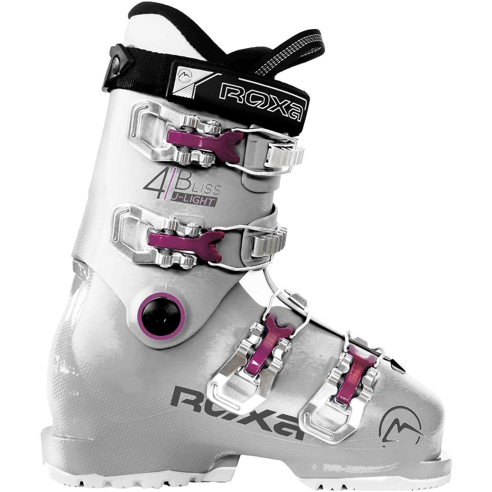 Fotografie Clapari ski Roxa Bliss 4, marime 37-mondo 23.5, copii, gri/mov