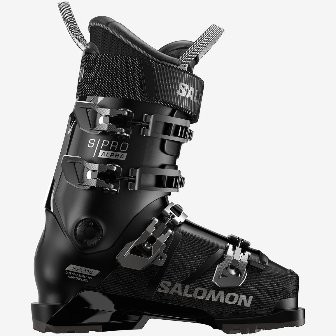 Fotografie Clapari ski Salomon Salomon S/PRO Alpha 110, marime 26/26.5, negru