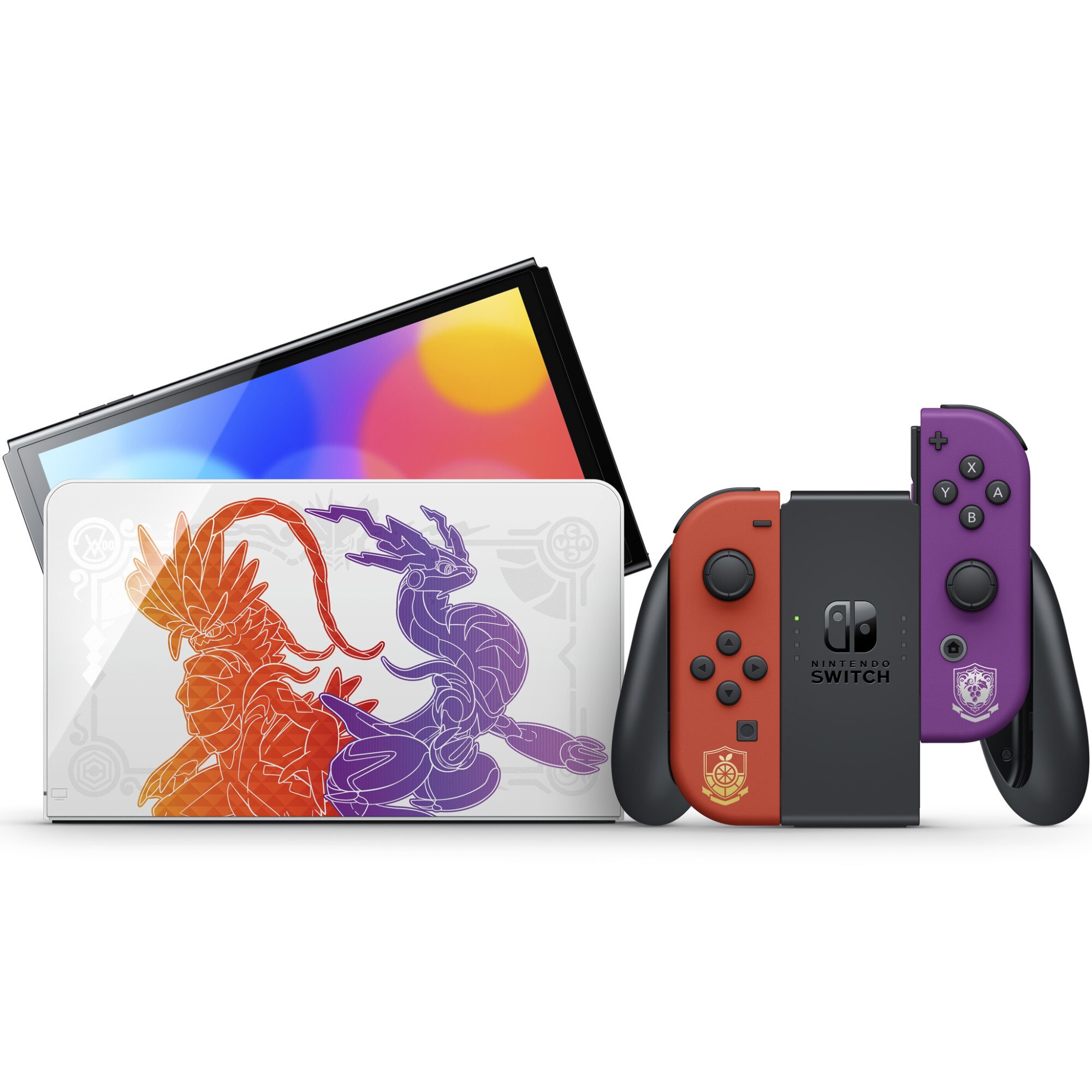 Fotografie Consola Nintendo Switch OLED - Pokemon Scarlet & Violet Edition