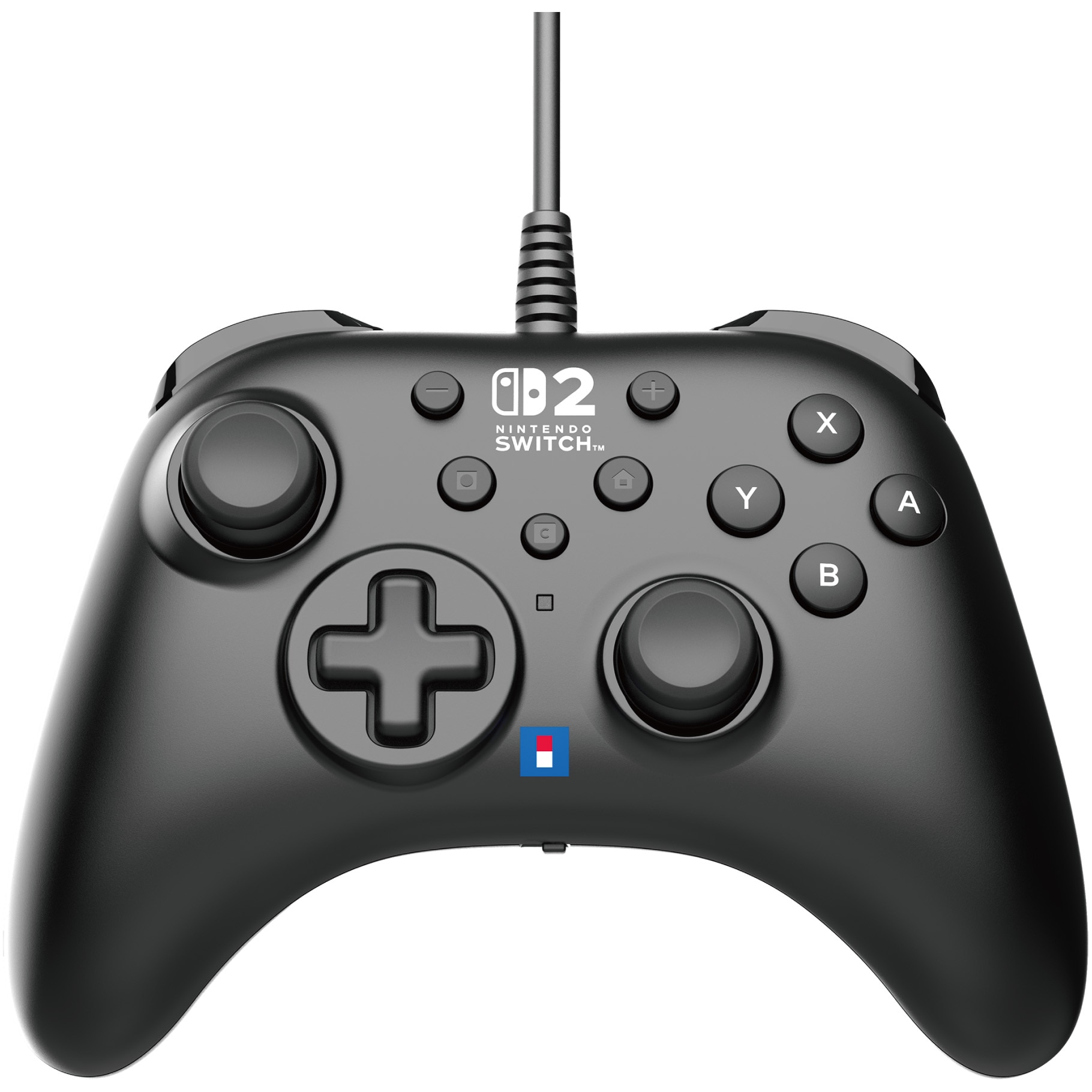 Fotografie Controller cu fir Hori HORIPAD, Negru pentru Nintendo Switch 2