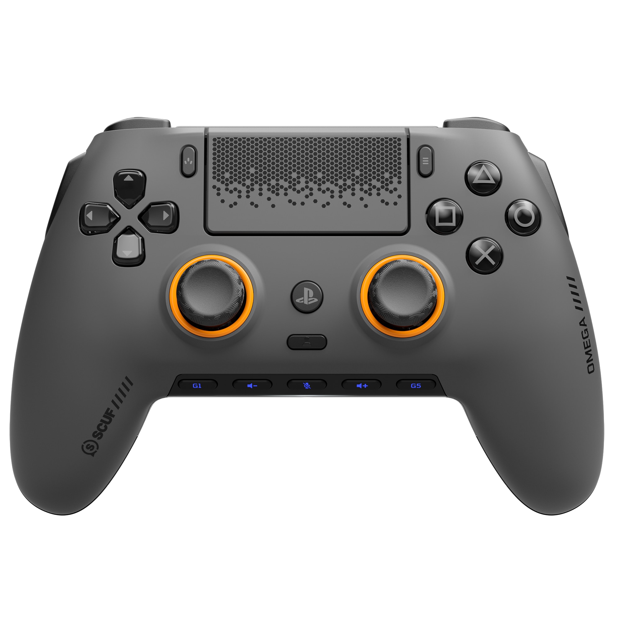 Fotografie Controller gaming wireless/bluetooth/USB-C Corsair Omega pentru PlayStation 5/PC, steel gray