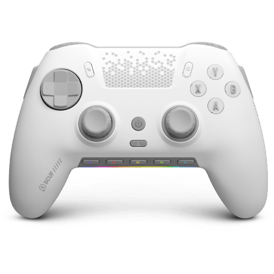 Fotografie Controller wireless pentru PC SCUF Envision Hall Effect, Alb/Gri