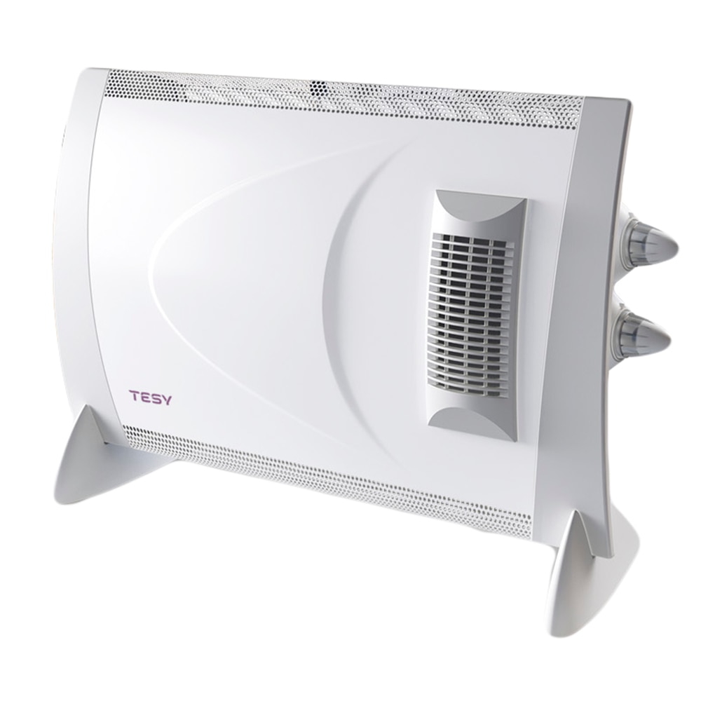 Fotografie Convector electric de podea TESY CN 202 ZF, 2000 W, 4 trepte de putere, Termostat de siguranta, Termostat reglabil, Protectie anti-inghet