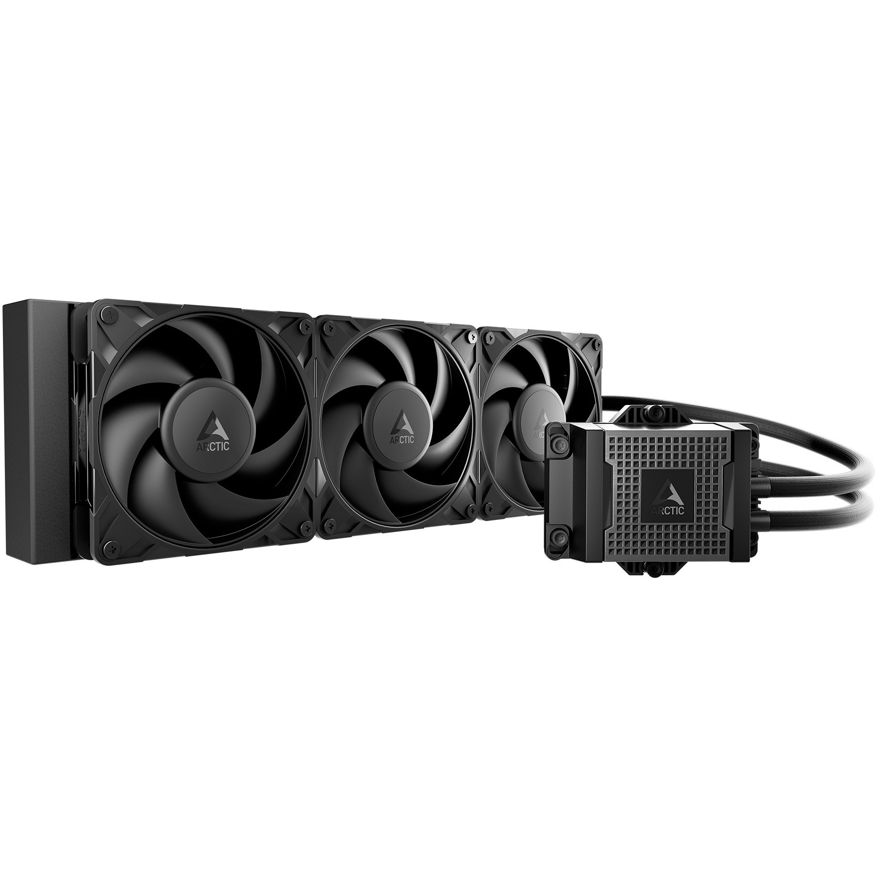 Fotografie Cooler Liquid Freezer Arctic WS360-SP5, Racire cu lichid, AMD SP5, Negru