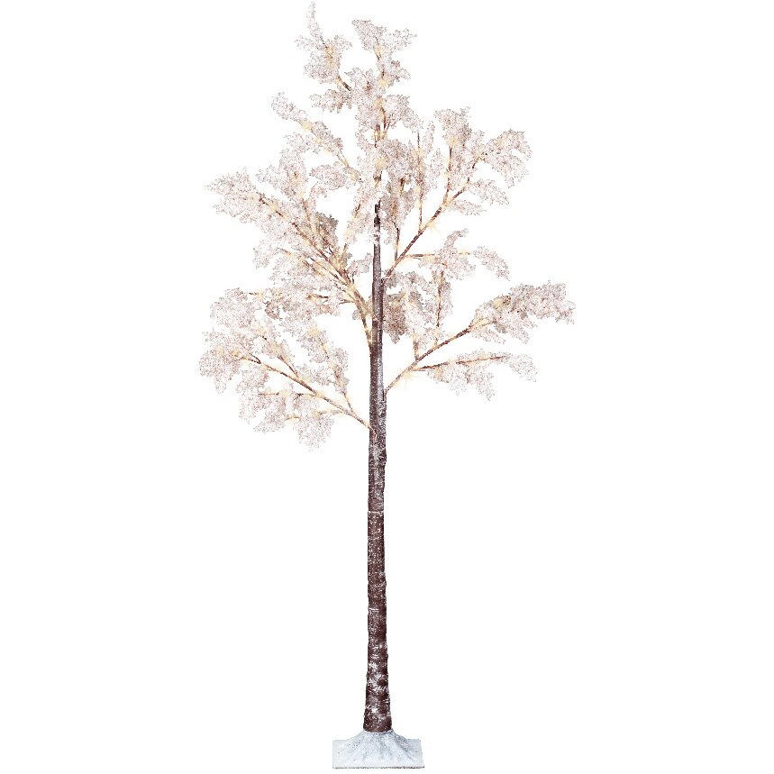 Fotografie Copac decorativ Craciun Lumineo, 180 LED-uri, 180 cm, lumina calda, exterior