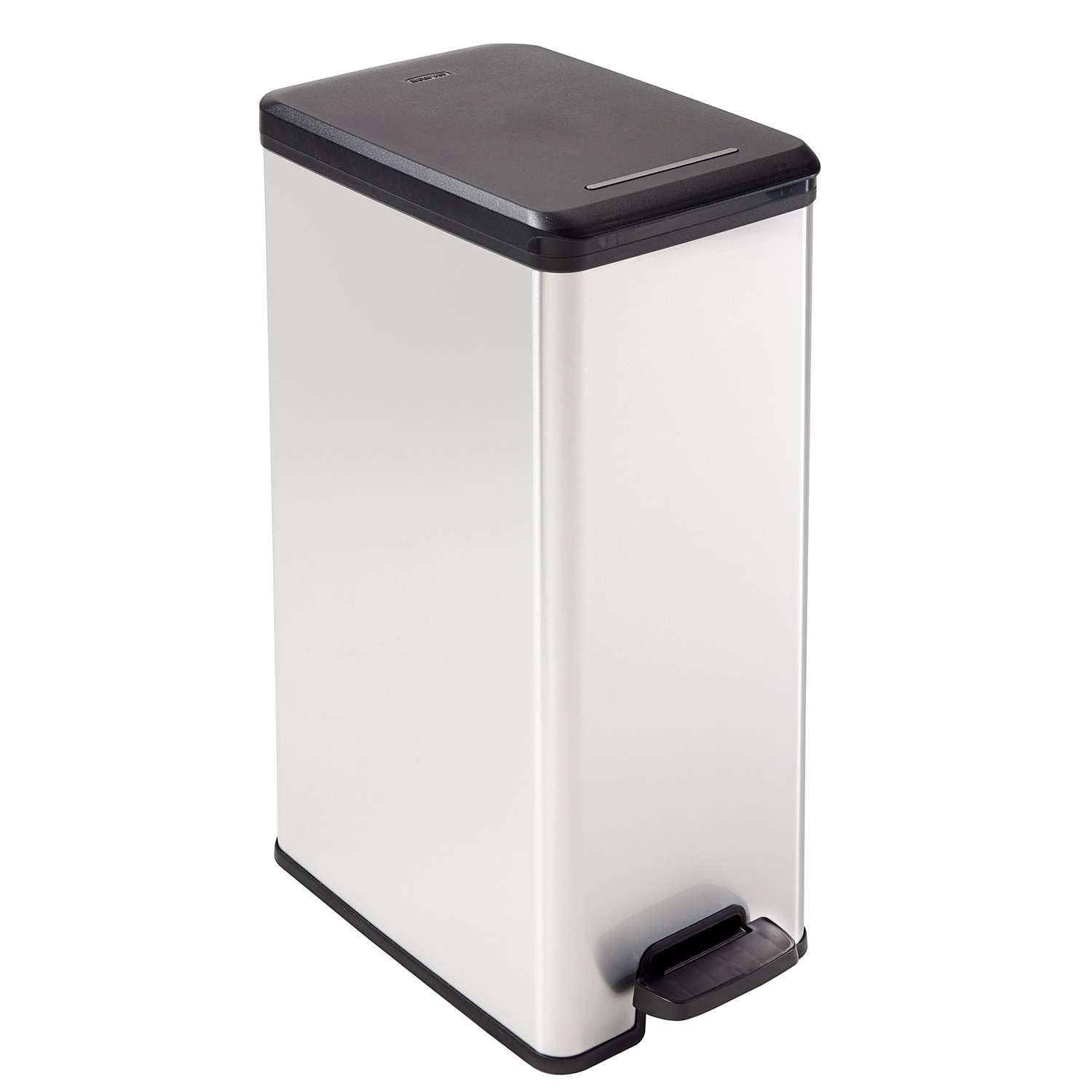 Fotografie Cos de gunoi cu pedala Curver SLIM 40L, Gri