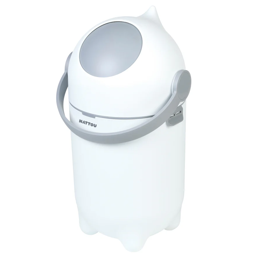 Fotografie Cos pentru scutece Nattou Dropy white