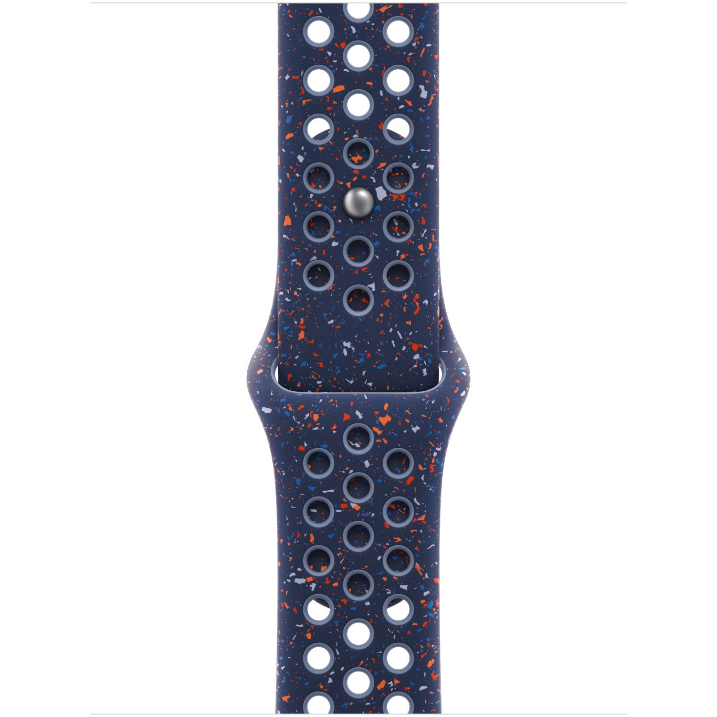 Fotografie Curea pentru Apple Watch 40mm, Nike Sport Band, Blue Ribbon - S/M