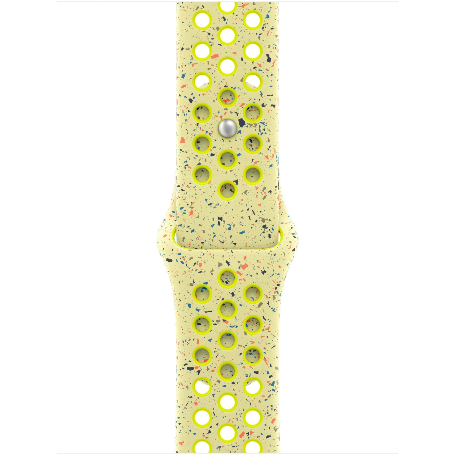Fotografie Curea pentru Apple Watch 42mm, Nike Sport Band, Volt Splash - S/M