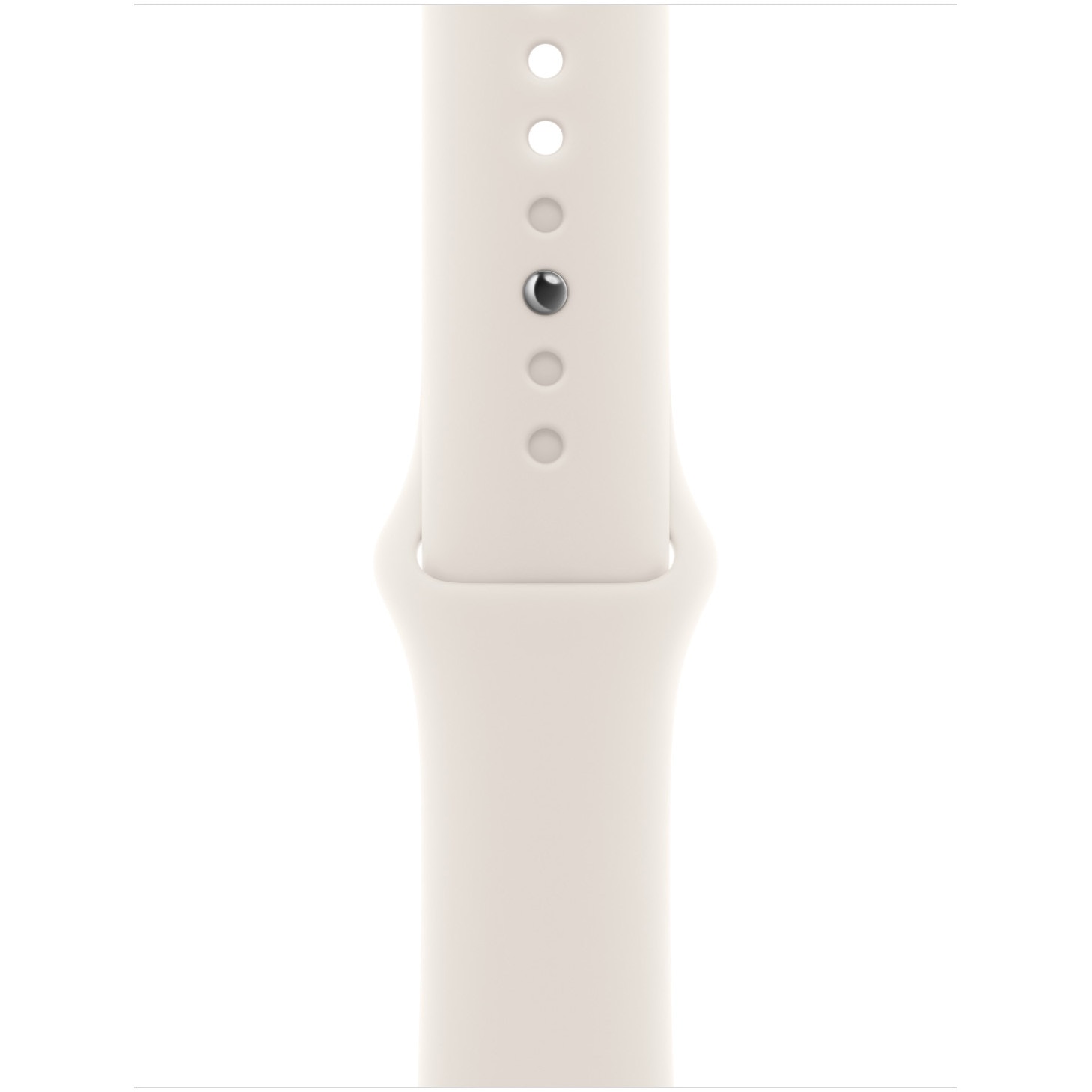 Fotografie Curea pentru Apple Watch 42mm, Sport Band, Starlight - M/L