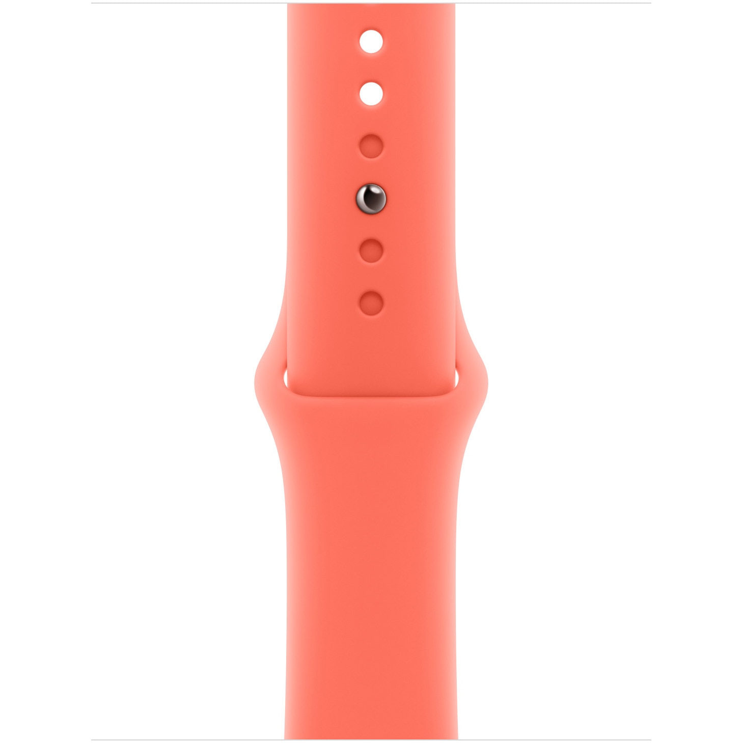 Fotografie Curea pentru Apple Watch 42mm, Sport Band, Tangerine - M/L