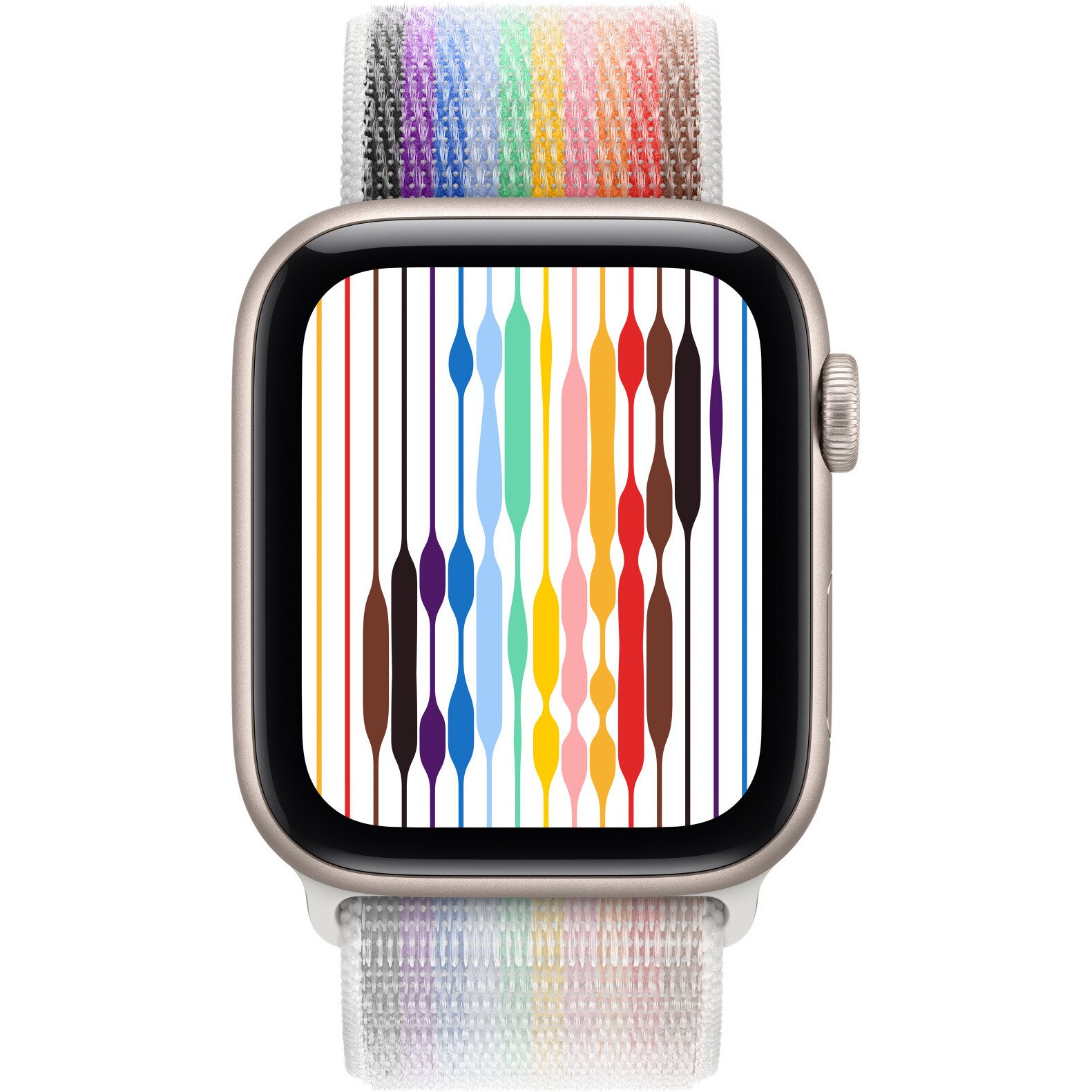 Fotografie Curea pentru Apple Watch 45mm, Sport Loop, Pride Edition