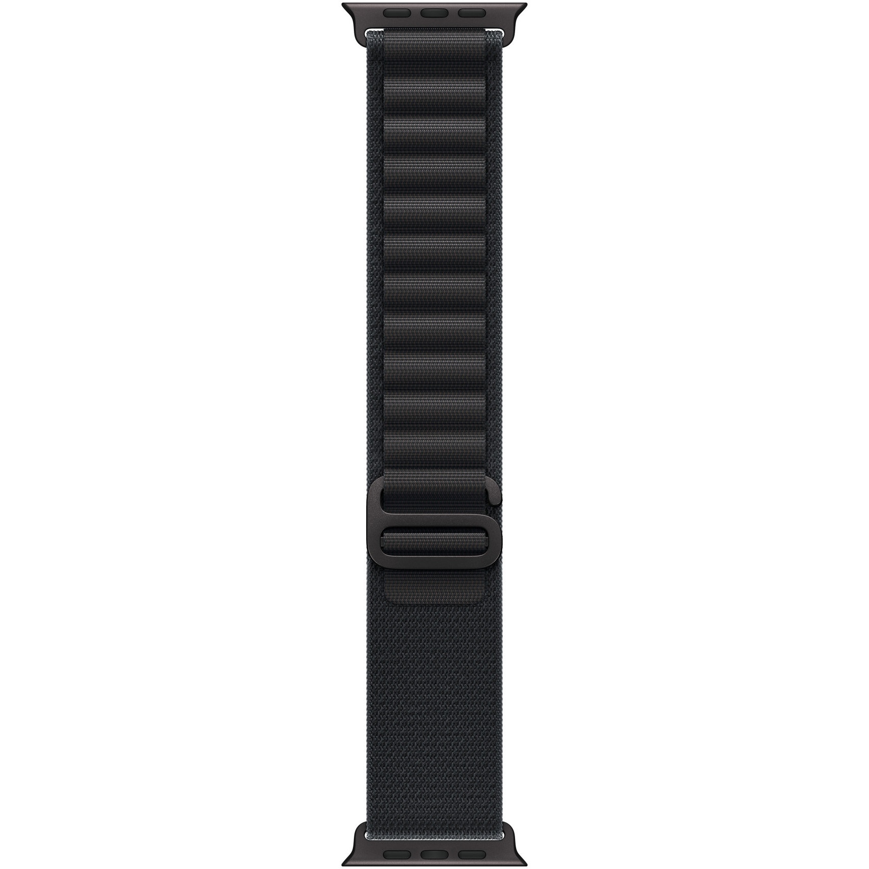 Fotografie Curea pentru Apple Watch 49mm, Black Alpine Loop - Medium - Black Titanium Finish
