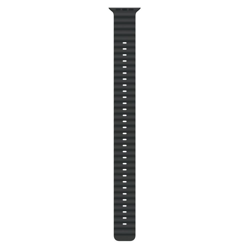 Fotografie Curea pentru Apple Watch 49mm, Black Ocean Band Extension - Black Titanium Finish
